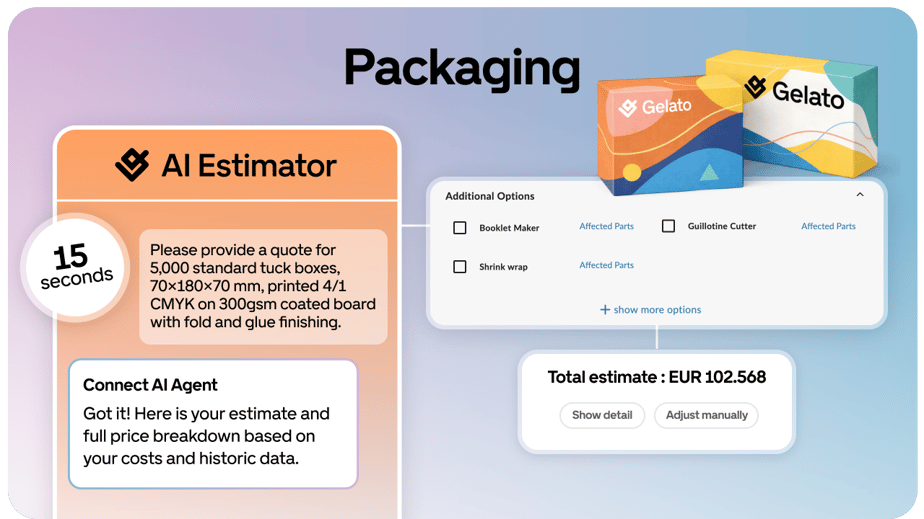 GelatoConnect - Growth | Ink n'Art's path from manual packaging&nbsp; to quotes in 20 seconds